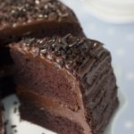 Slice Of Chocolate Fudge Cake